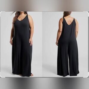 Sami & Jo Charcoal Sleeveless Jumpsuit